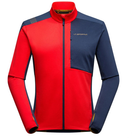 Herren Funktions-Sweatshirt La Sportiva True North Jkt M rot/blau Mountain Red/Night Sky