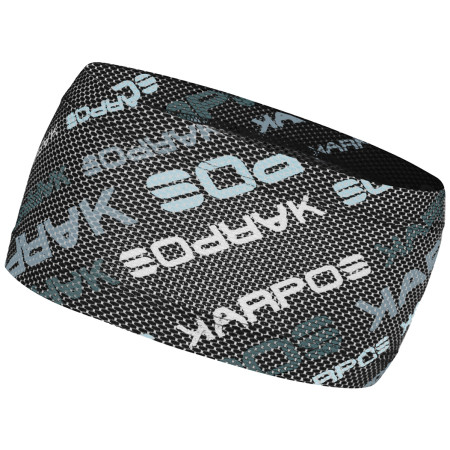 Stirnband Karpos Moved Headband grau Black/Aquamarine