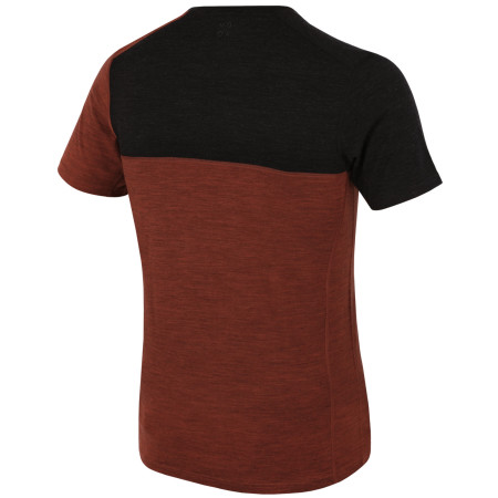 Herren-T-Shirt MOOA MerinoSilk Block 160 short