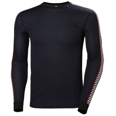 Herren-Funktionsshirt Helly Hansen HH Lifa Stripe Crew dunkelblau Navy