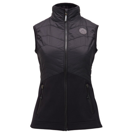 Damenweste Silvini Formia schwarz black-cloud