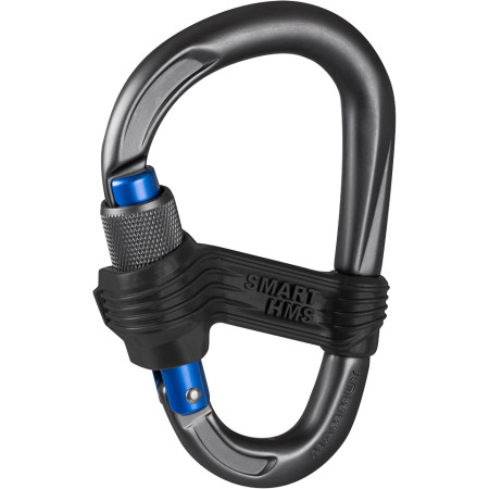 Karabiner Mammut Smart HMS grau/blau Phantom
