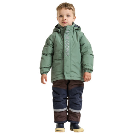 Kinder Winterjacke Didriksons Talvi Kids Jkt 2 Dark Moss