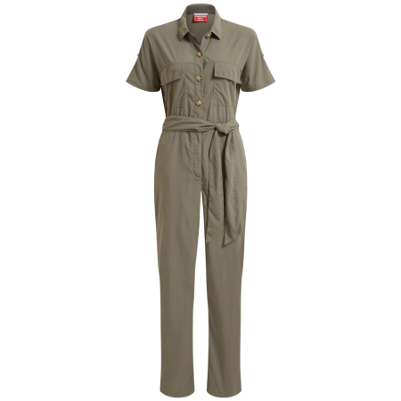 Damen-Jumpsuit Craghoppers NosiLife Hauku Jumpsuit grün Wild Olive