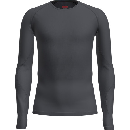 Herren-Funktionsshirt Icebreaker M Mer 260 Zoneknit Seamless LS Crewe schwarz Graphite