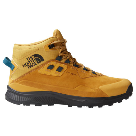 Wanderschuhe The North Face Cragstone Leather MID WP hellbraun ARROWWOOD YELLOW/TNF BLCK