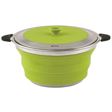 Kochtopf Outwell Collaps pot with lid 2,5 l grün