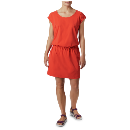 Damenkleid Columbia Peak To Point II Dress orange BrightPoppy