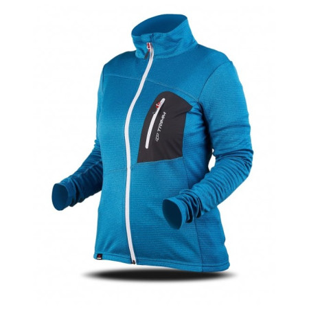 Damen-Sweatshirt Trimm Micron Lady blau jeans blue