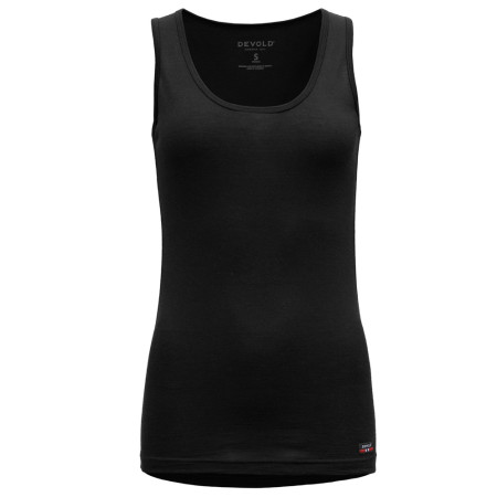 Damenunterhemd Devold Breeze Woman Tank schwarz Black