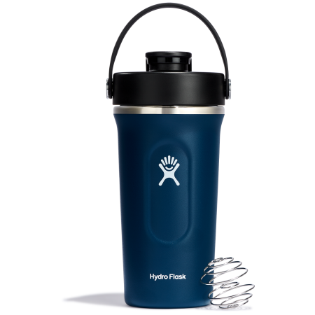 Thermoflasche Hydro Flask 24 Oz Insulated Shaker (710 ml) dunkelblau indigo