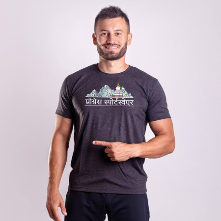 Herren-T-Shirt Progress Aromatic "Nepal"