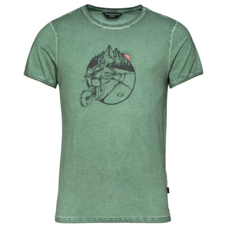 Herren T-Shirt Chillaz Homo Mons Velo khaki green washed