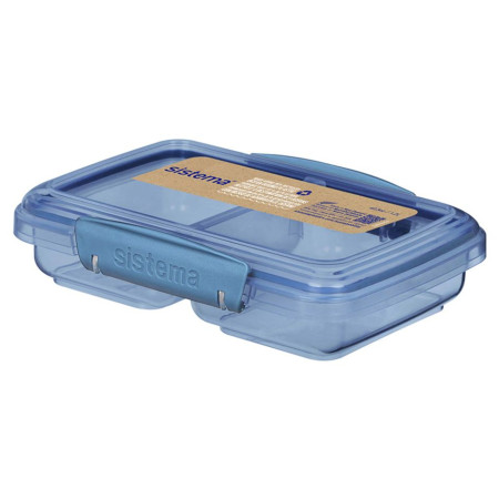 Lebensmittelbox Sistema OBP To Go Krabička na svačinu se 2 oddíly 350 ml blau
