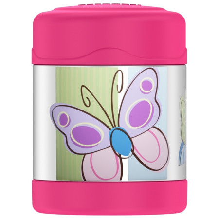 Thermobehälter fürs Essen Thermos Funtainer 290 ml rosa Butterfly
