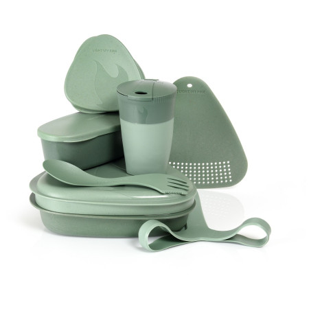 Geschirrset Light My Fire MealKit grün Sandygreen