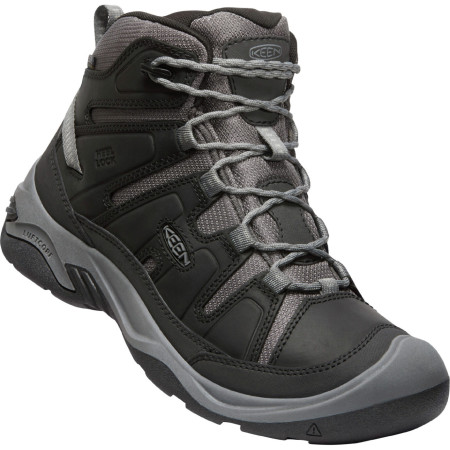 Wanderschuhe Keen Circadia Mid Wp M schwarz/grau black/steel grey