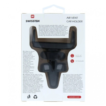 Držák do auta Swissten S-Grip AV-2