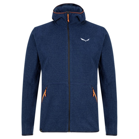 Herren-Sweatshirt Salewa Nuvolo Pl M Jkt 2022 dunkelblau dark denim melange