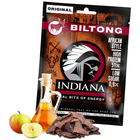 Trockenfleisch Indiana Jerky Biltong Original 25g