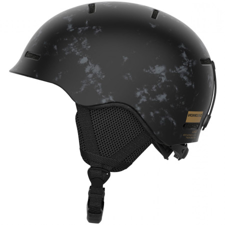 Kinder Skihelm Salomon Orka schwarz Black
