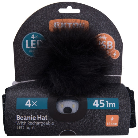 Damenmütze mit Stirnlampe Extol Light women
