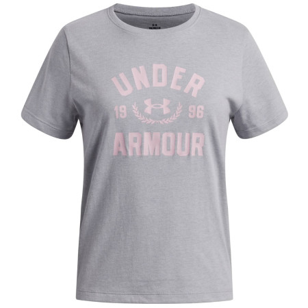 Kinder-Funktionsshirt Under Armour UA G Varsity SS Mod Gray Light Heather