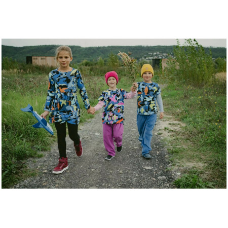 Kinder-T-Shirt Wouki Bara Magenta