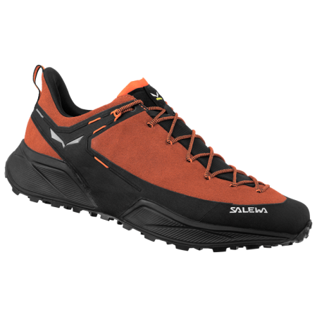 Herrenschuhe Salewa Ms Dropline Leather schwarz/orange autumnal/black