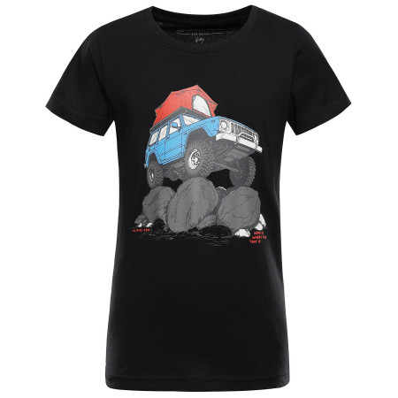 Kinder-T-Shirt Alpine Pro Ecomo 4 Black