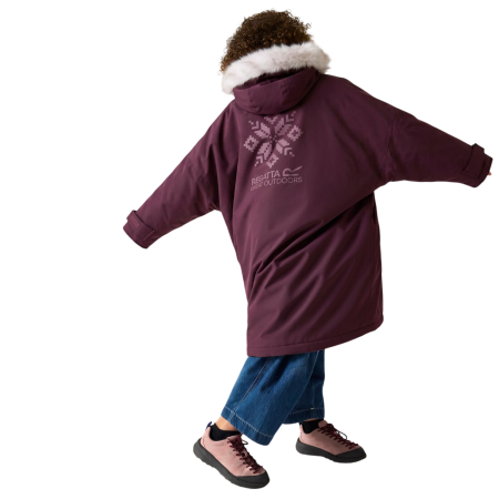 Kinder-Regenmantel Regatta Junior Waterproof Changing Robe Pro Fig