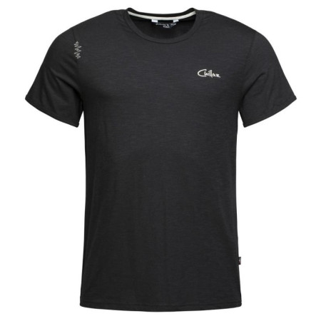 Herren-T-Shirt Chillaz Chillaz Mountain logo schwarz black