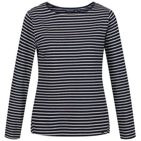Damen-T-Shirt Regatta Fernanda dunkelblau Navy/Ltvanil