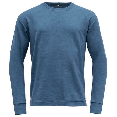 Herren Funktions-Sweatshirt Devold Nibba Man Sweater blau BlueMelange