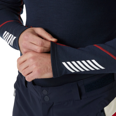 Herren-Funktionsshirt Helly Hansen Lifa Merino Midw Logo