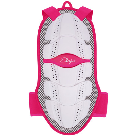 Kinder Rückenprotektor Etape Junior Fit weiß/rosa White/Pink