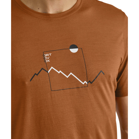 Herren-T-Shirt Ortovox 150 Cool Peak Focus Ts Men's
