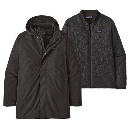 Herrenjacke Patagonia M's Heyes Peak 3-in-1 Parka schwarz Black