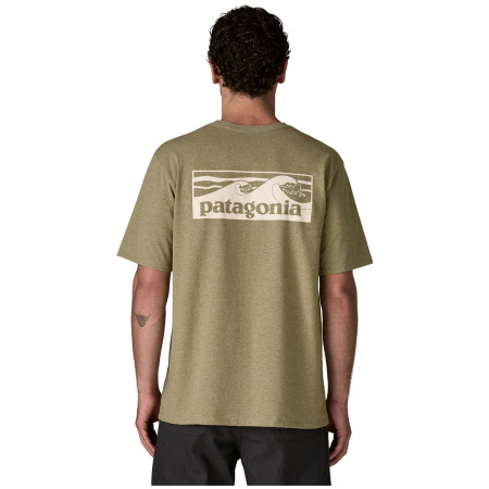 Herren-T-Shirt Patagonia Men's Boardshort Logo Pocket Responsibili-Tee