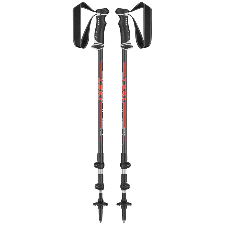 Trekkingstöcke Leki Journey Lite rot RedWhite