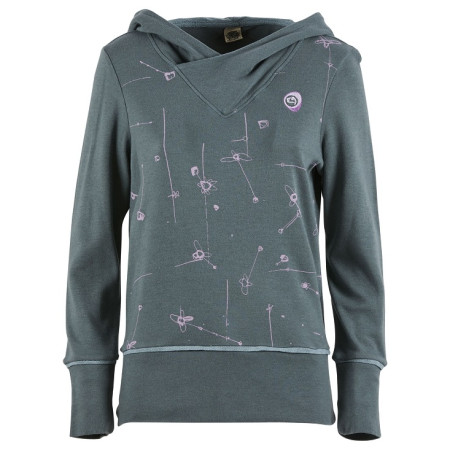 Damen-Sweatshirt E9 Raki grau Slate-888