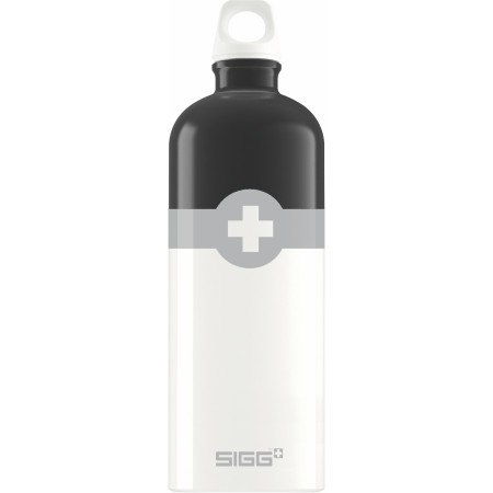 Flasche Sigg Swiss Logo 1 l schwarz