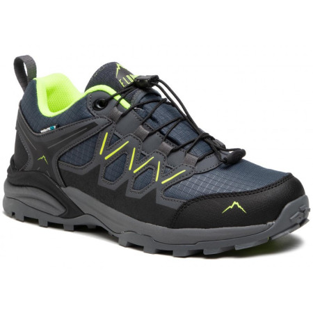 Herrenschuhe Elbrus Euberen Low Wp grau DarkGray/Black/Lime