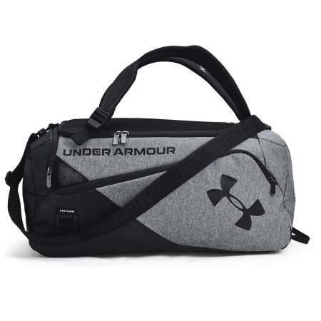 Reisetasche Under Armour Contain Duo SM Duffle grau Pitch Gray Medium Heather / Black / Black