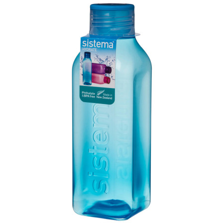 Flasche Sistema Square 725ml blau