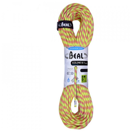 Kletterseil Beal Ice Line 8,1 mm (60 m) grün Anis