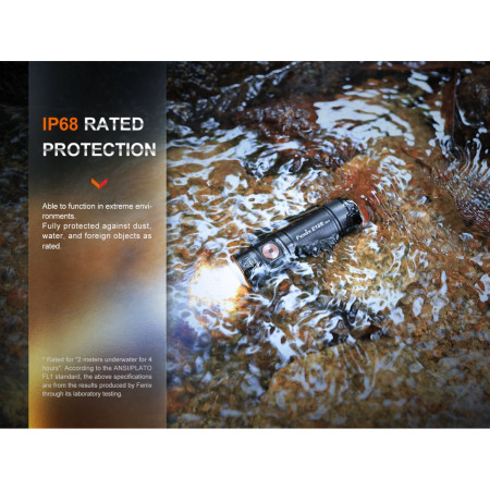 Aufladbare Taschenlampe Fenix E18R V2