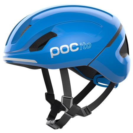 Kinder Fahrradhelm POC POCito Omne SPIN blau FluorescentBlue