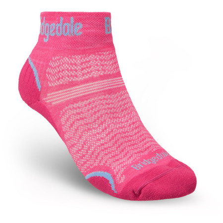 Damensocken Bridgedale Hike Ultralight Performance Ankle rosa Pink