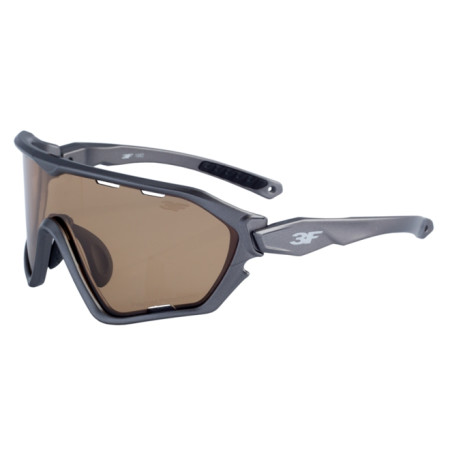 Sportbrille 3F Titan grau šedá